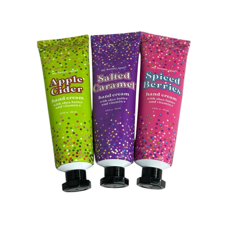 NEW my‎ beauty spot lot of 3 hand creams 1 oz travel size shea butter vitamin c